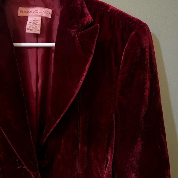 Bandolino Basics Sienna 2 Button Blazer Women's Size 8 MSR $86Bandolino - Picture 7 of 9